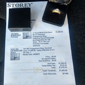 Gold and Diamond Wedding/Engagement Set